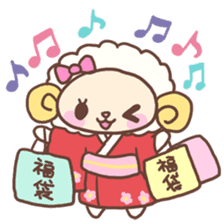 Happy Sheep New Year! sticker #2795885