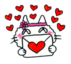 Fighting Calico Cat sticker #2796049