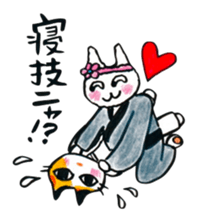 Fighting Calico Cat sticker #2796062