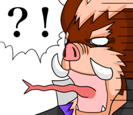 The Beast high school sticker #2796389