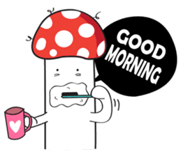 Diary of Mr.Mushrooms sticker #2796475