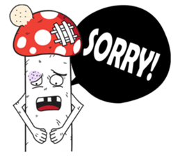 Diary of Mr.Mushrooms sticker #2796478
