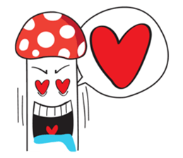 Diary of Mr.Mushrooms sticker #2796479