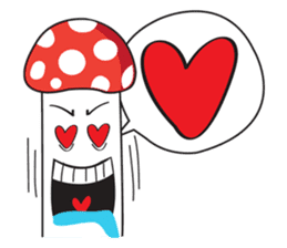 Diary of Mr.Mushrooms sticker #2796479