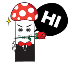 Diary of Mr.Mushrooms sticker #2796480