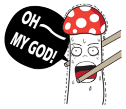 Diary of Mr.Mushrooms sticker #2796481