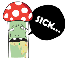 Diary of Mr.Mushrooms sticker #2796486