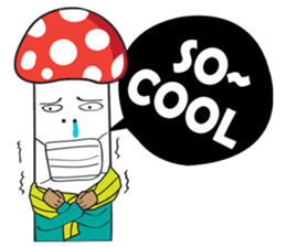 Diary of Mr.Mushrooms sticker #2796491