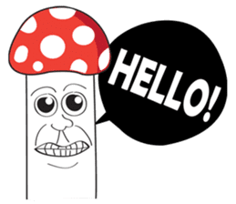Diary of Mr.Mushrooms sticker #2796502