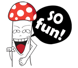 Diary of Mr.Mushrooms sticker #2796509