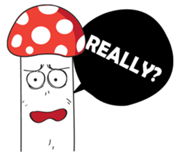 Diary of Mr.Mushrooms sticker #2796510