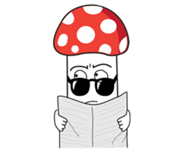 Diary of Mr.Mushrooms sticker #2796511