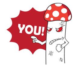 Diary of Mr.Mushrooms sticker #2796513