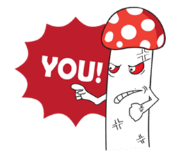 Diary of Mr.Mushrooms sticker #2796513