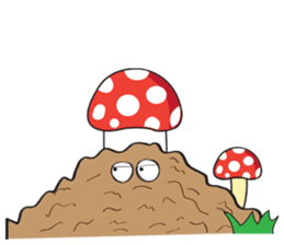Diary of Mr.Mushrooms sticker #2796514