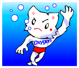 Commonly Used Word T-Shirt Wearing Cat 7 sticker #2797165