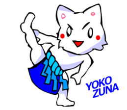 Commonly Used Word T-Shirt Wearing Cat 7 sticker #2797178