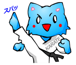 Commonly Used Word T-Shirt Wearing Cat 7 sticker #2797189