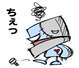 Paper robot sticker #2797199