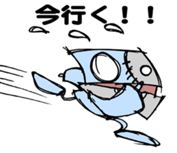 Paper robot sticker #2797214