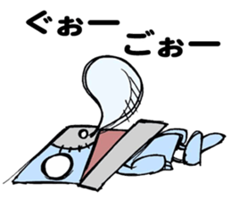 Paper robot sticker #2797227