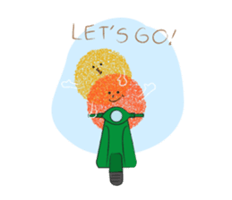 Sunny & Mone' sticker #2797448