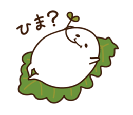 Kashiwa Mochinosuke with fellows sticker #2797797