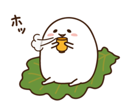 Kashiwa Mochinosuke with fellows sticker #2797802