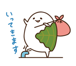 Kashiwa Mochinosuke with fellows sticker #2797804