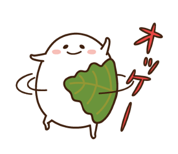 Kashiwa Mochinosuke with fellows sticker #2797814