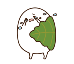 Kashiwa Mochinosuke with fellows sticker #2797817