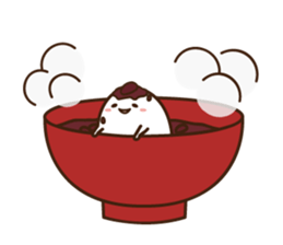 Kashiwa Mochinosuke with fellows sticker #2797832