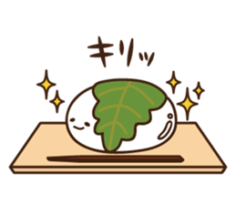 Kashiwa Mochinosuke with fellows sticker #2797834