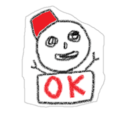 Snowman us sticker #2798556