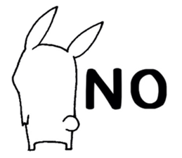 Noncommittal Usami(English version.) sticker #2799412