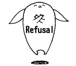 Noncommittal Usami(English version.) sticker #2799413