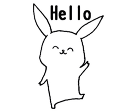 Noncommittal Usami(English version.) sticker #2799418