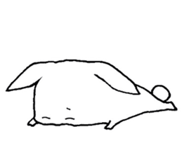 Noncommittal Usami(English version.) sticker #2799435