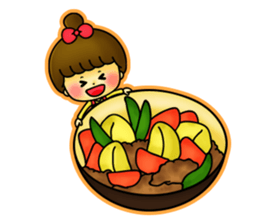 I'll make dinner or breakfast sticker #2799587