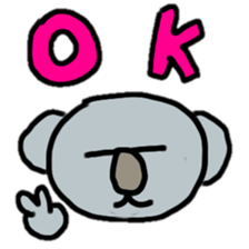 lovely koara sticker #2799715