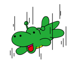 Dinosaur our stamp sticker #2800086