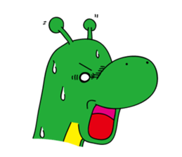 Dinosaur our stamp sticker #2800089