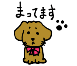 Dachshund AMEKO Part3. sticker #2800673