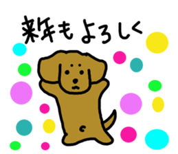 Dachshund AMEKO Part3. sticker #2800690