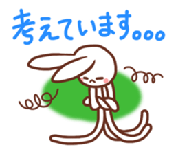 Space Rabbit 2 ! sticker #2800925