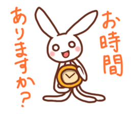 Space Rabbit 2 ! sticker #2800929