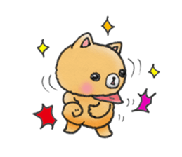 Home security doggie Bocchi sticker #2800977