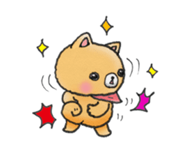 Home security doggie Bocchi sticker #2800977