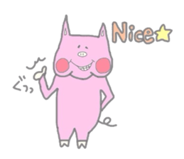 Baby pig BooBoo Sticker sticker #2801073