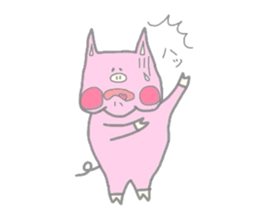 Baby pig BooBoo Sticker sticker #2801074